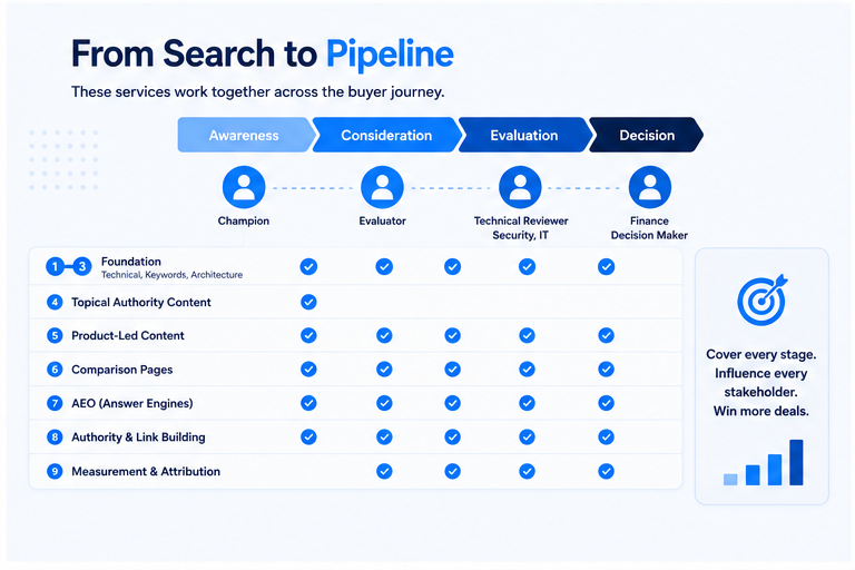 2. Buying-stage keyword mapping
