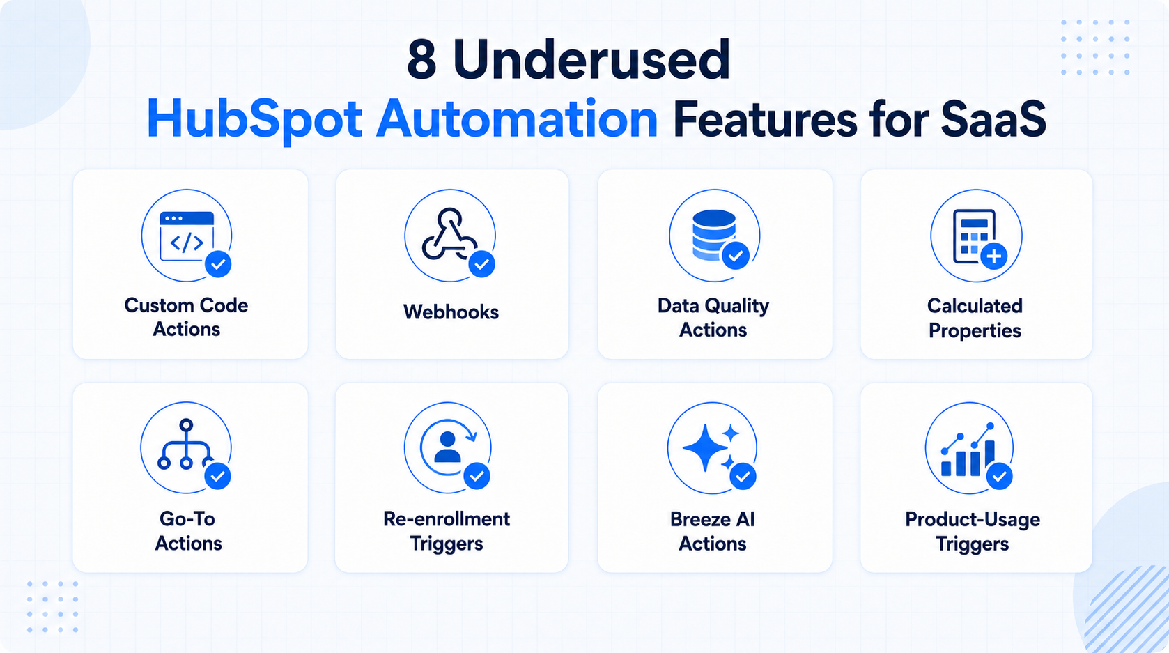 8 underused HubSpot automation features