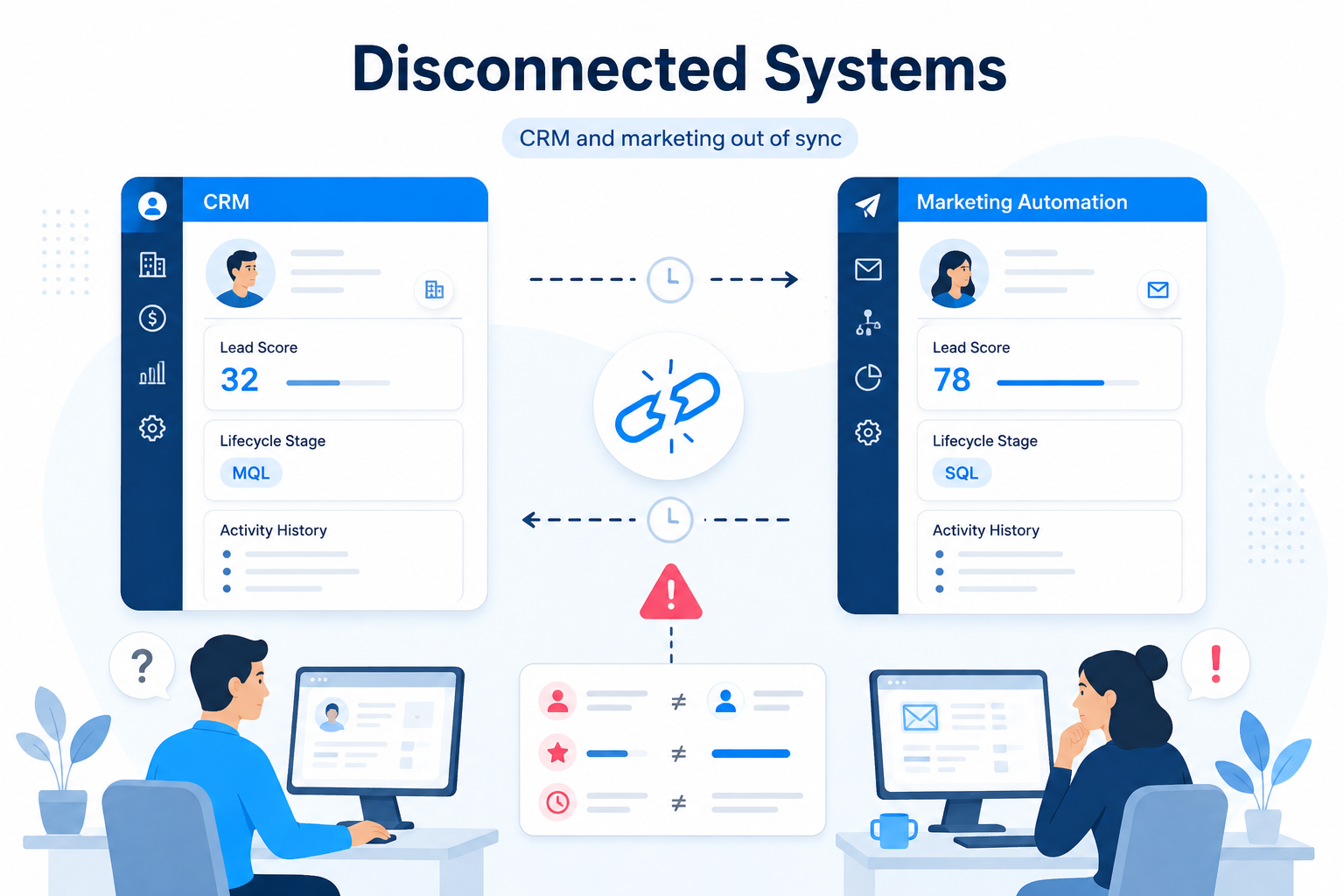 Disconnected system