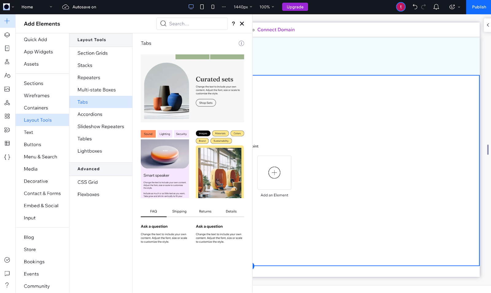 Creating a Tab Module