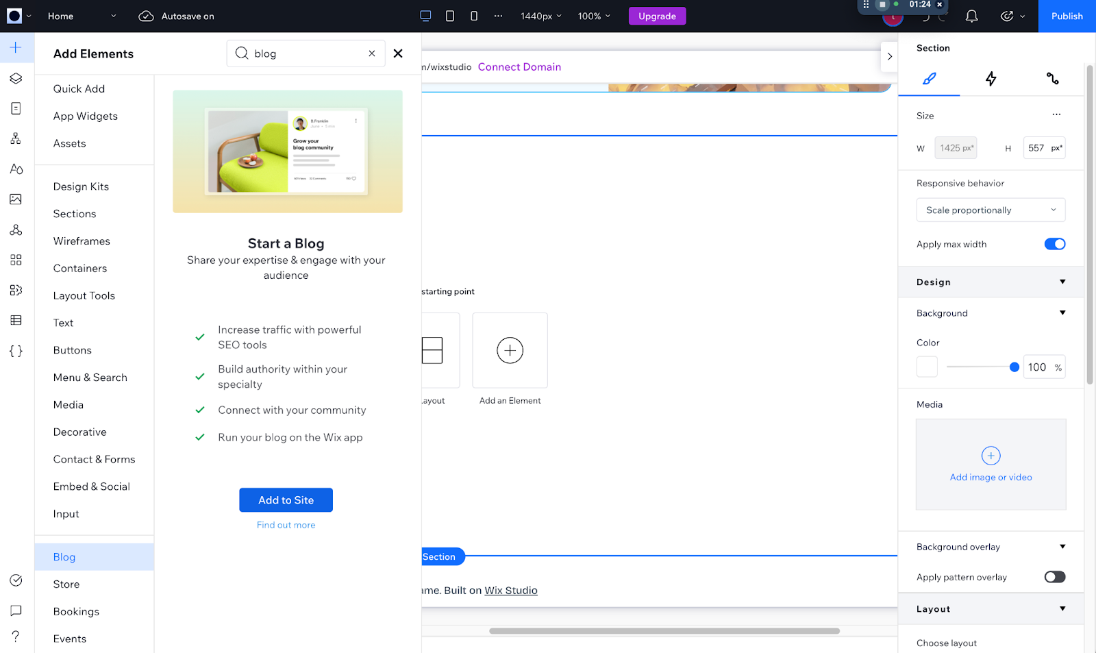 Adding Blog