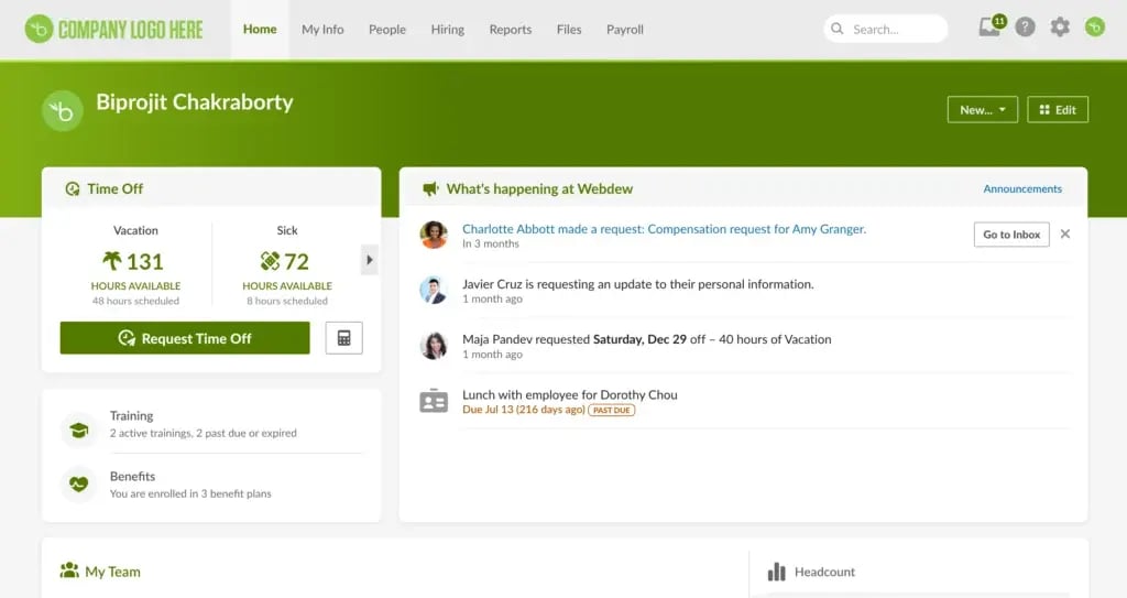 BambooHR Dashboard 1024x543 BambooHR Dashboard 1024x543