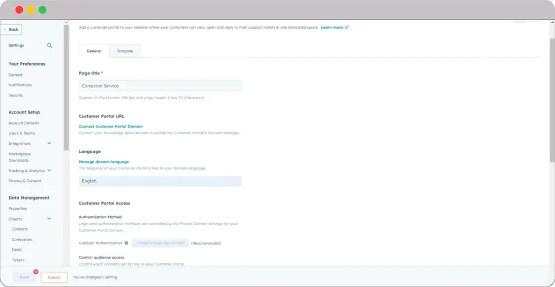 Consumer-Service-Customer-Portal