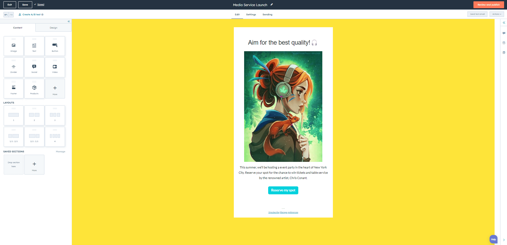 Email-builder-HubSpot-for-media
