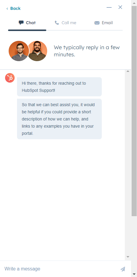 HubSpot-Customer-Support