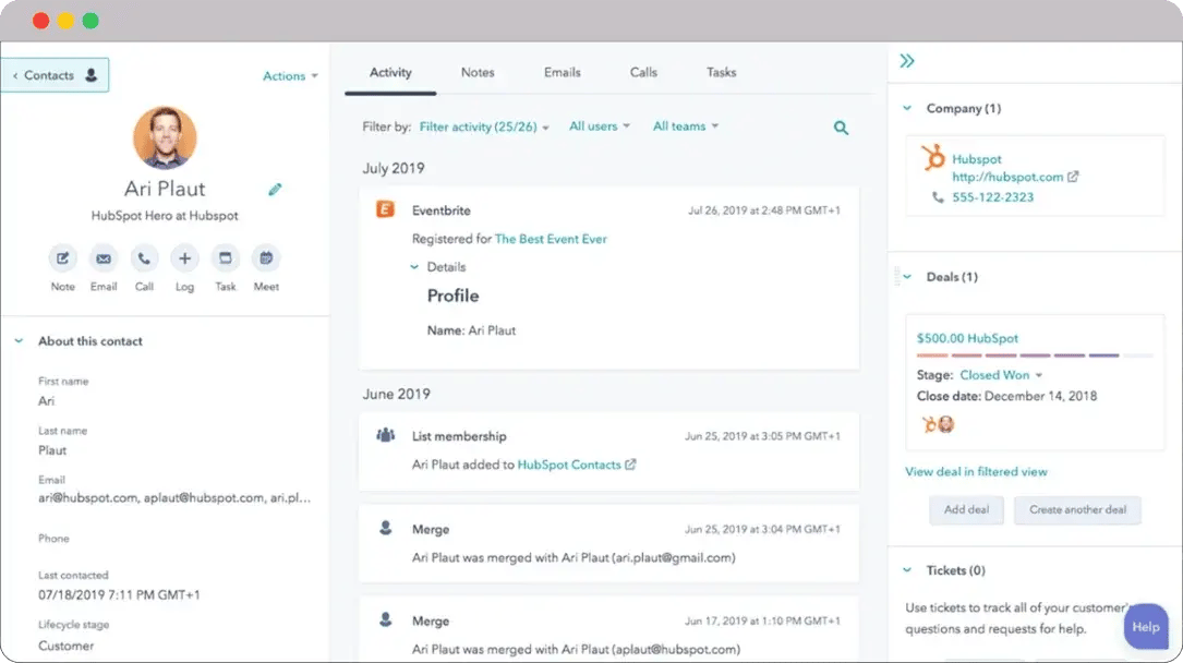 HubSpot-Eventbrite-Integration