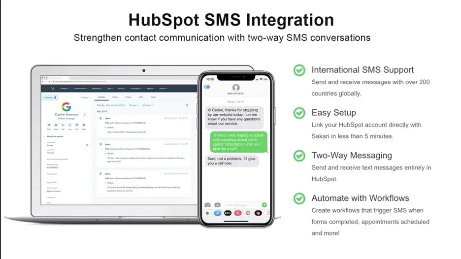 HubSpot-Sakari-Integration
