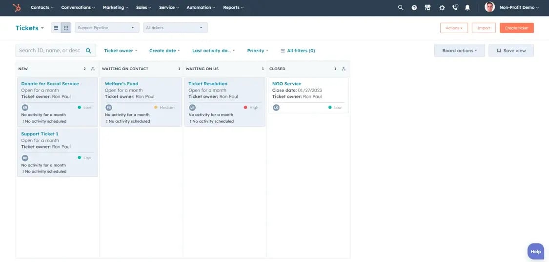 HubSpot-Ticketing-System