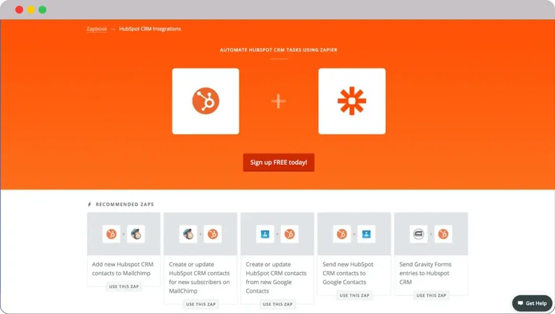 HubSpot-Zapier-Integration