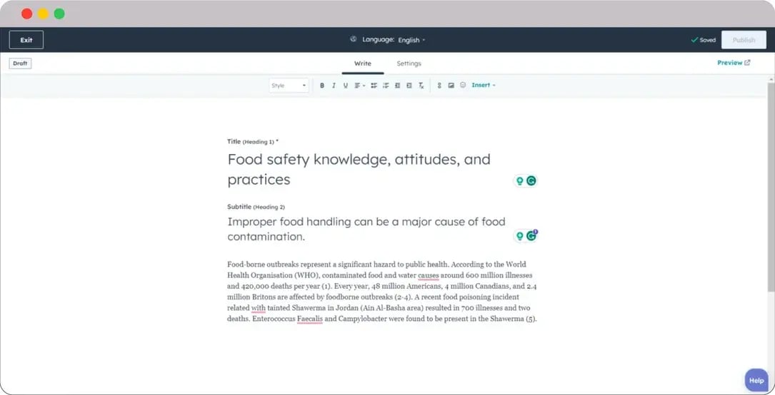 HubSpot-food-and-hospitality-knowledge-base