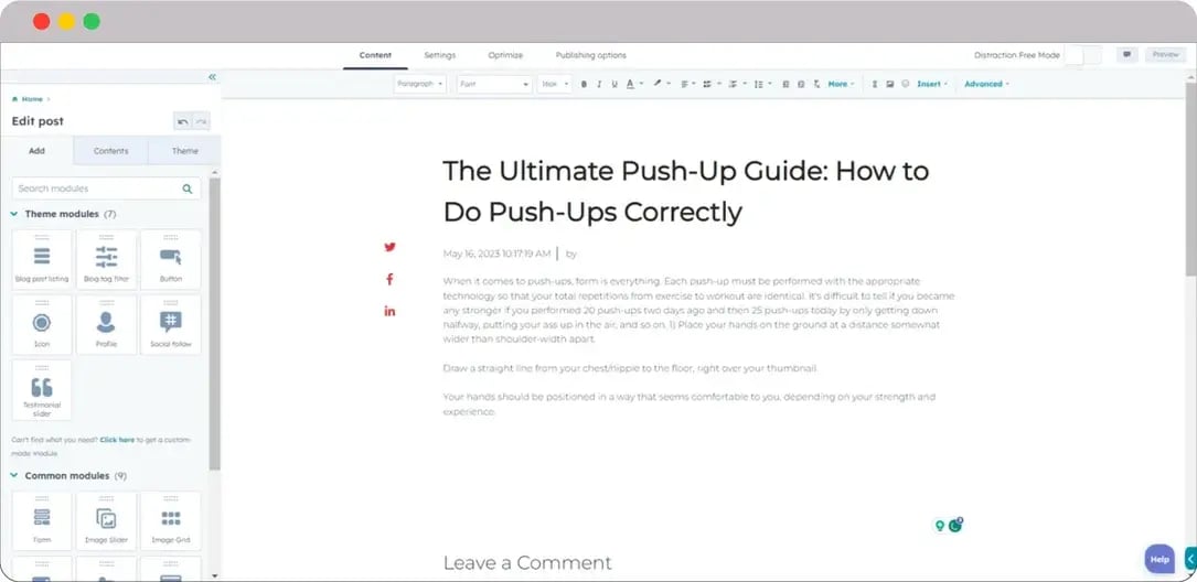 HubSpot-for-Fitness-Blog-Builder