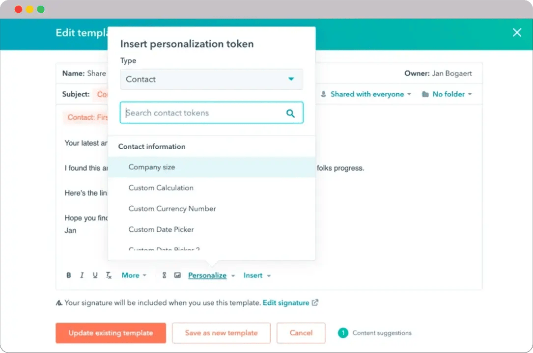 HubSpot-for-Fitness-Templates-Tool
