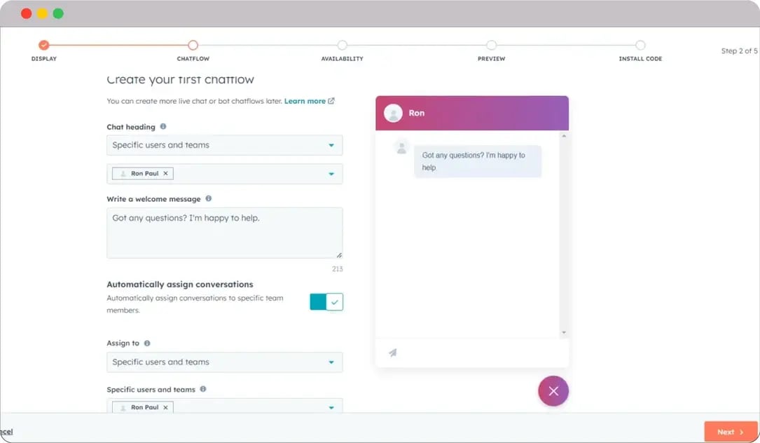 HubSpot-for-Logistics-Chatflow-Tool