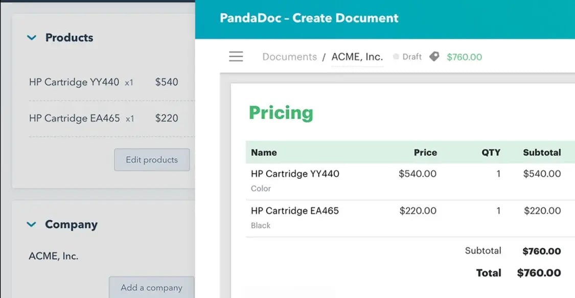 HubSpot-for-education-PandaDoc-Integration