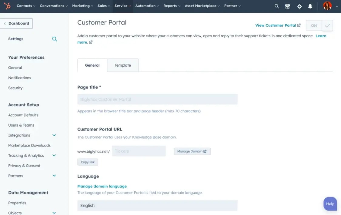 HubSpot-for-non-profits-Customer-Portal-Tool