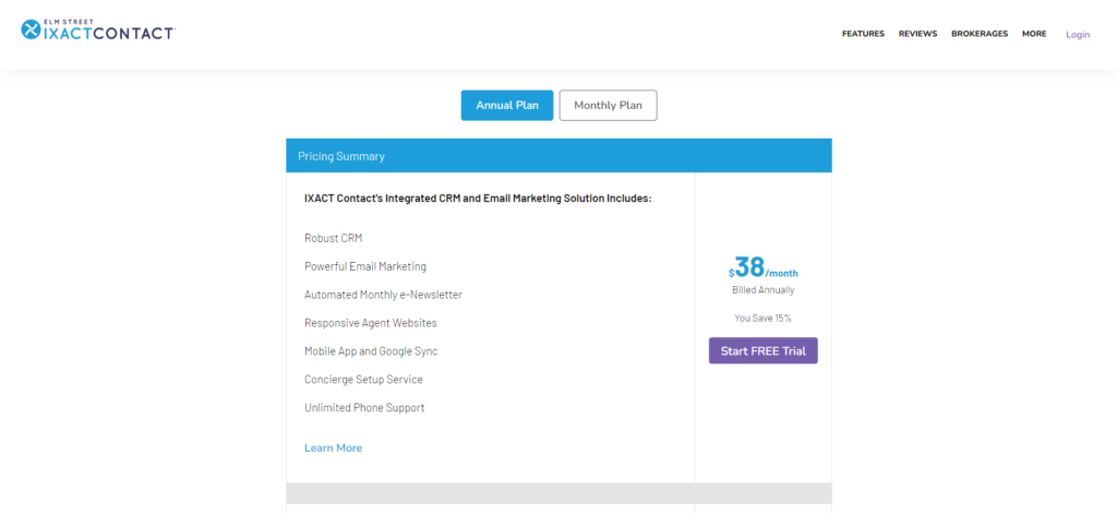 Ixact Pricing Plan 1024x471