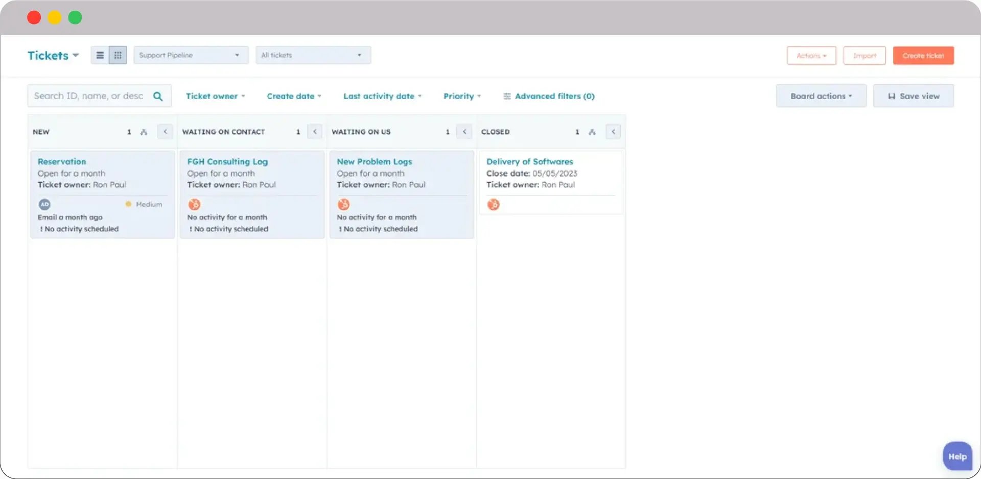 Logistics-Tickets-Automation