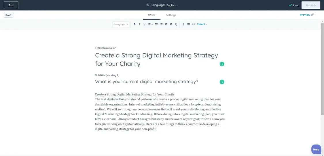 Non-Profit-Knowledge-Base