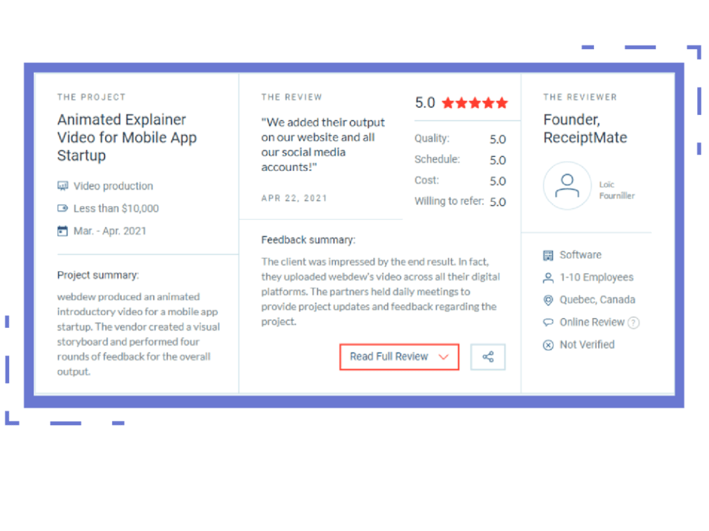ReceiptMate Client Review
