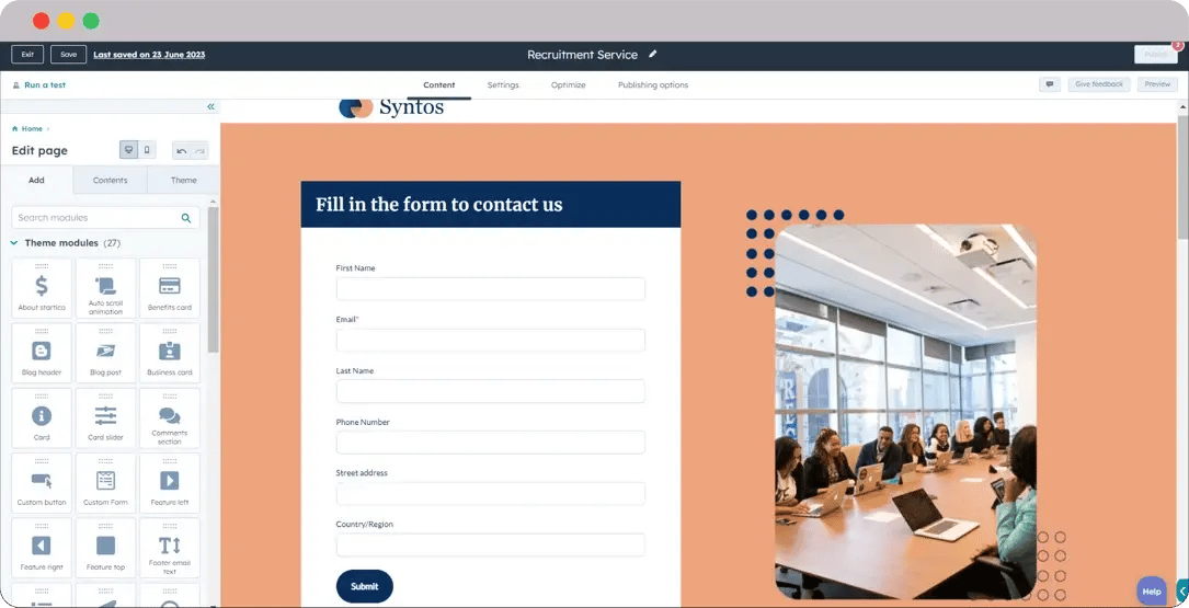 Recruitment-Service-Landing-Page-Builder