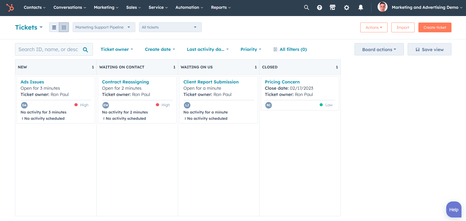 Ticket-Automation-hubspot-for-marketing