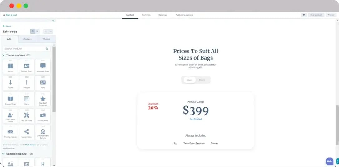 Travel-Landing-Page-Builder