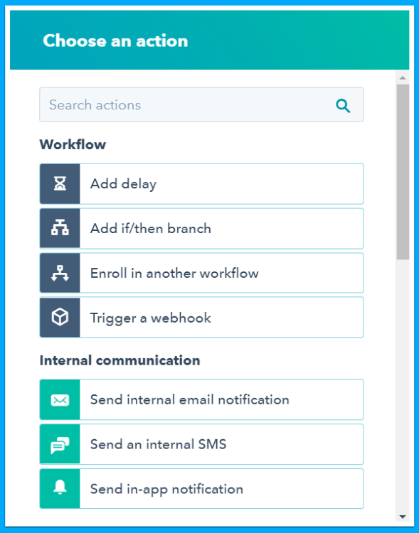 choose-an-action-hubspot-workflow