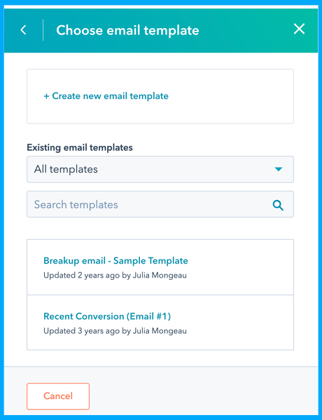 choose-email-template-hubspot-sequences