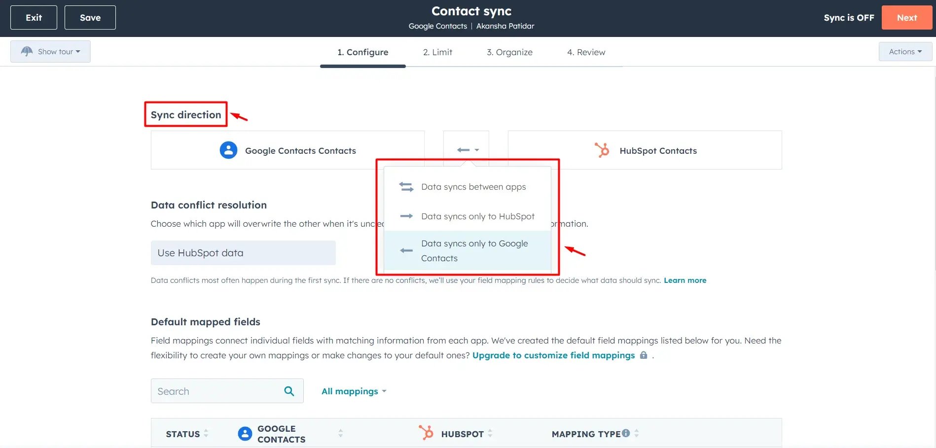 configure-sync-direction-hubspot-data-sync configure-sync-direction-hubspot-data-sync