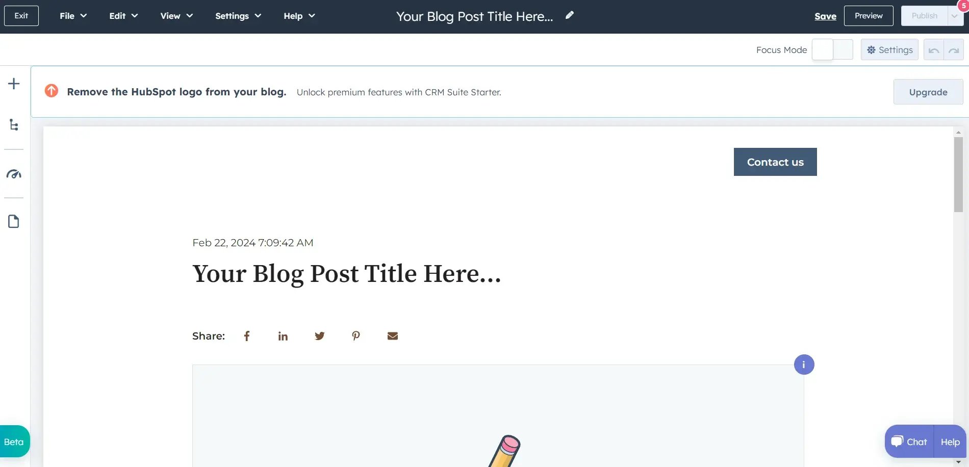 create-a-blog-hubspot-vs-wix