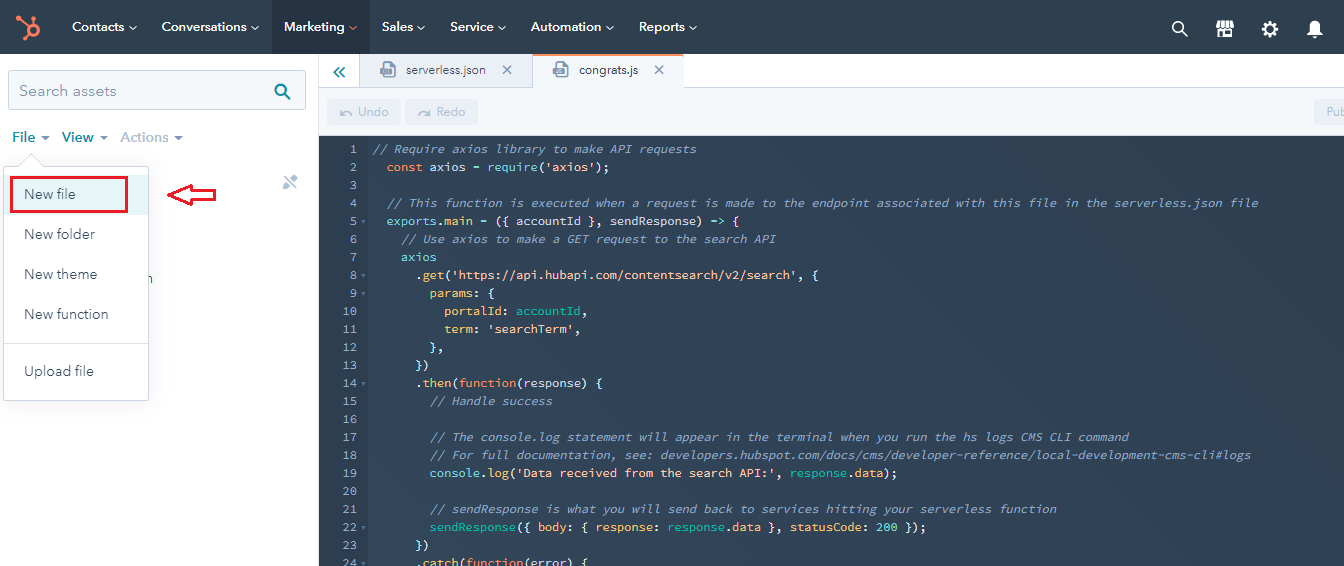 create-new-html-file
