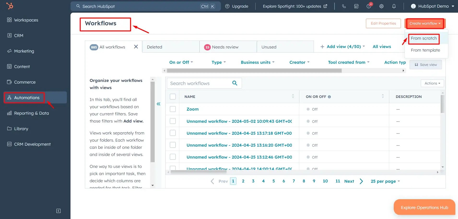 create-workflow-from-scratch-hubspot-zoom-integration
