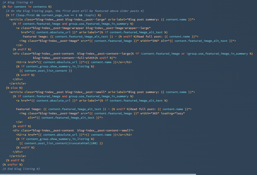custom-html-code-for-blog-listing