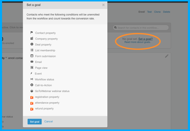 define-your-goal-hubspot-workflow-tips