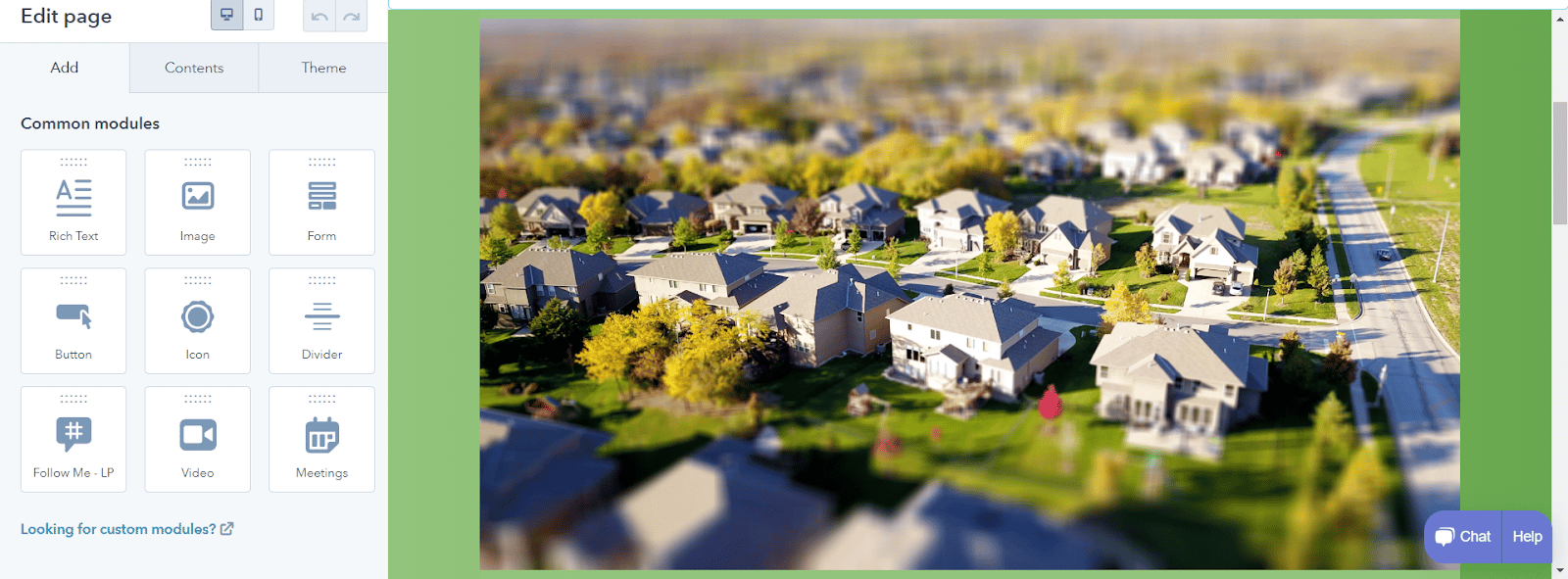 edit-landing-page-template