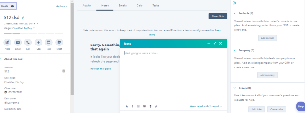 hubspot-crm-create-notes
