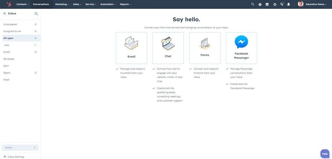 hubspot-for-education-Shared-Inbox