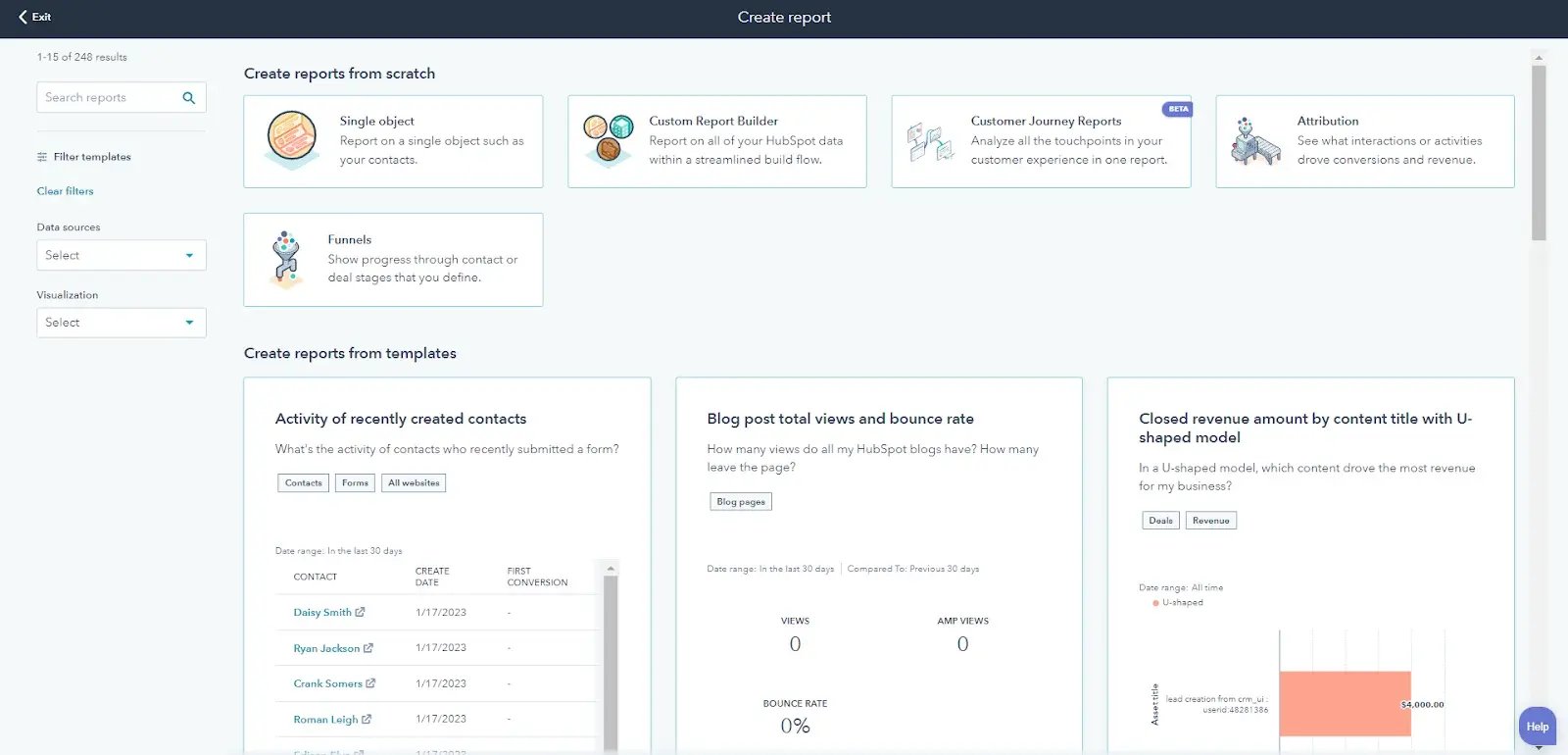 hubspot-reports