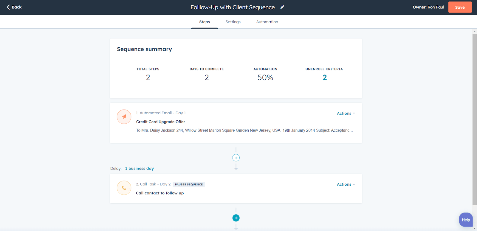hubspot-sequences