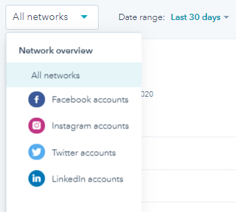 hubspot-social-tool-network-options