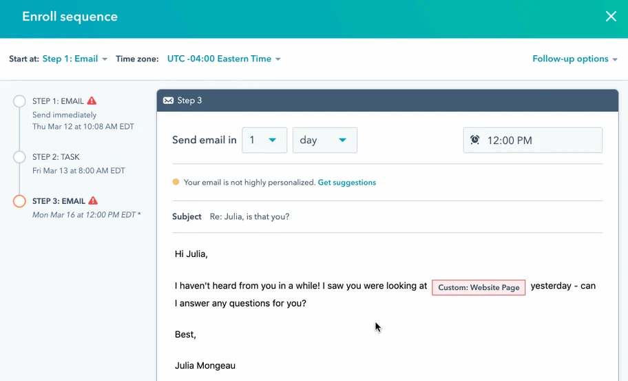 hubspot-workflow-vs-sequence-enrollment-method
