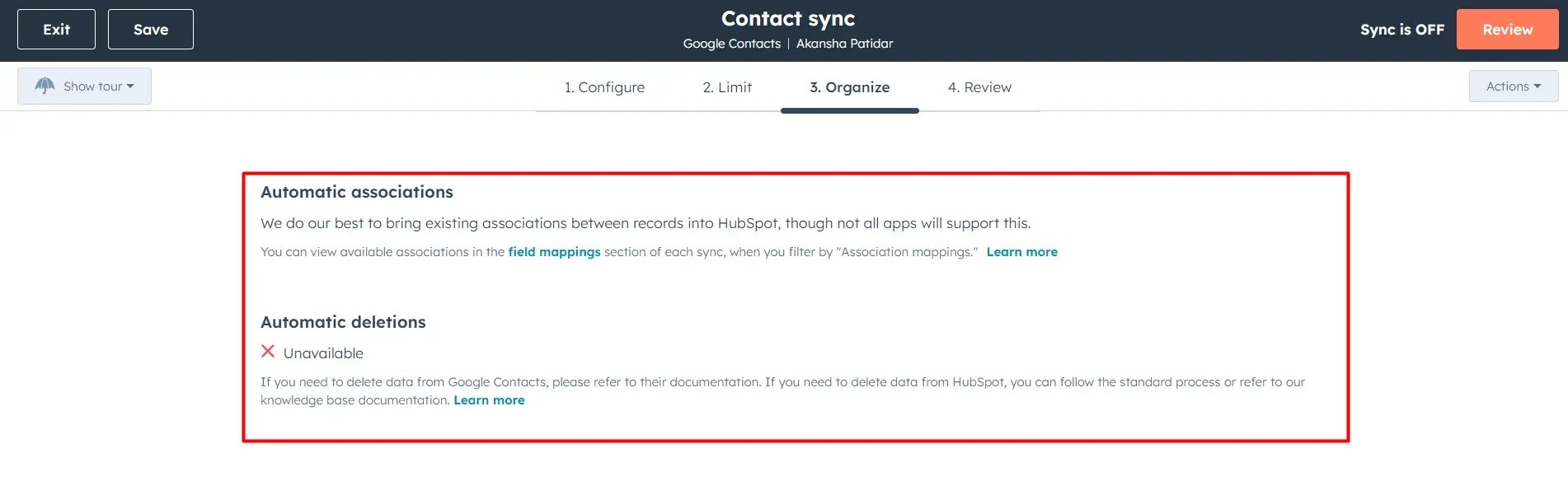 organize-hubspot-data-sync organize-hubspot-data-sync