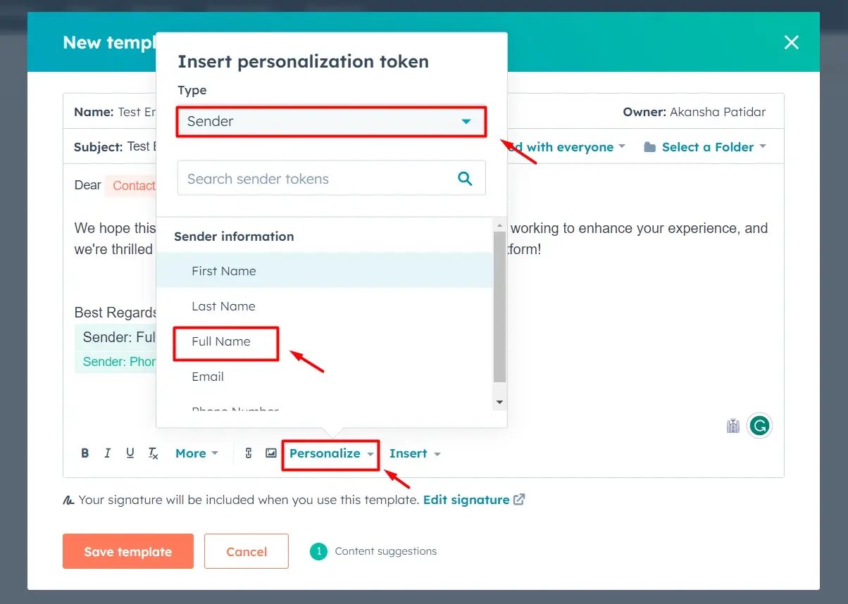 personalization-tokens