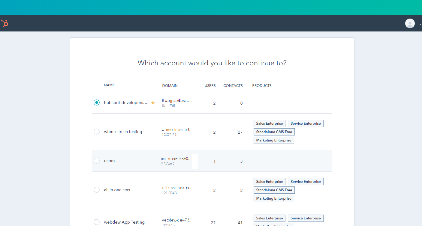 select-the-hubspot-portal