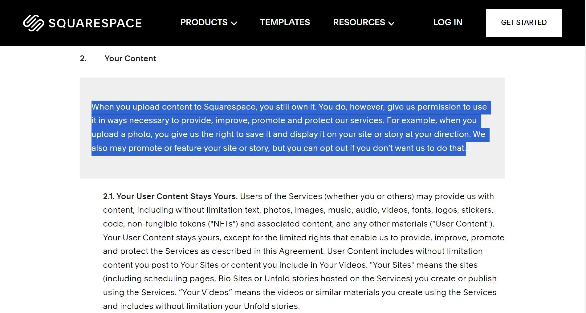 squarespace-content-ownership-terms