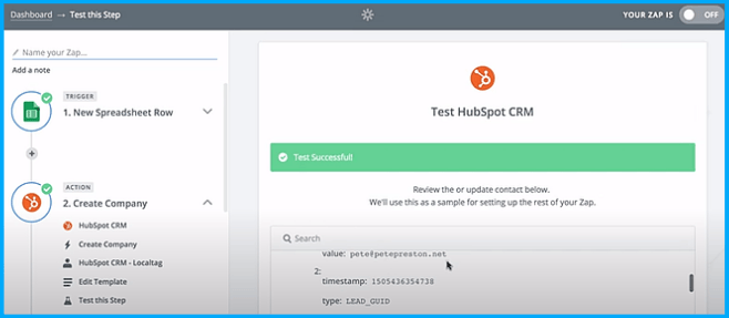 test-your-created-zap
