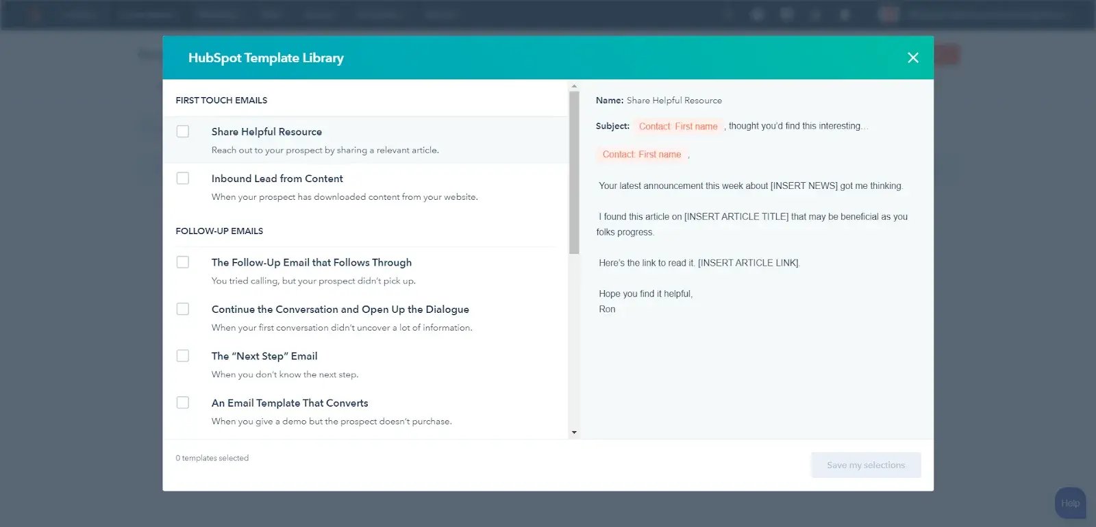 use-prebuilt-hubspot-templates