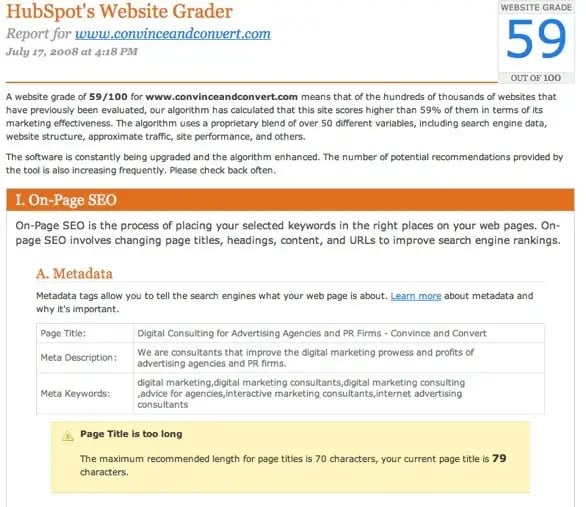 website-grader-hubspot
