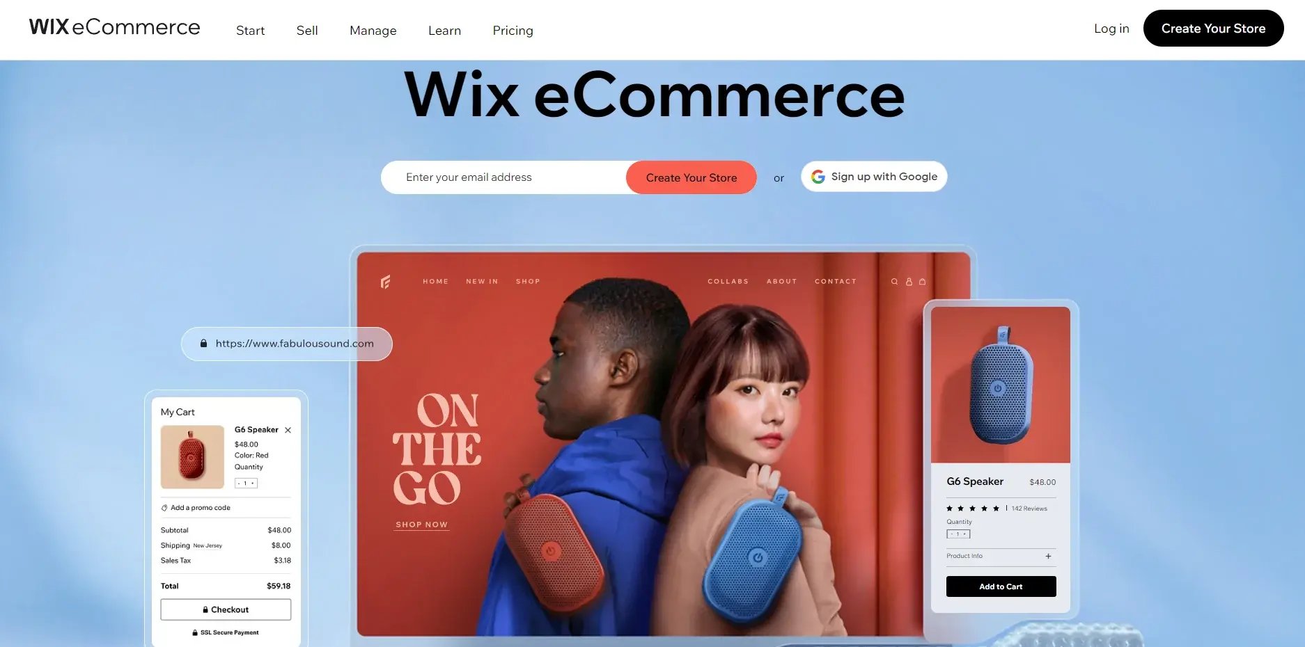 wix-ecommerce-website