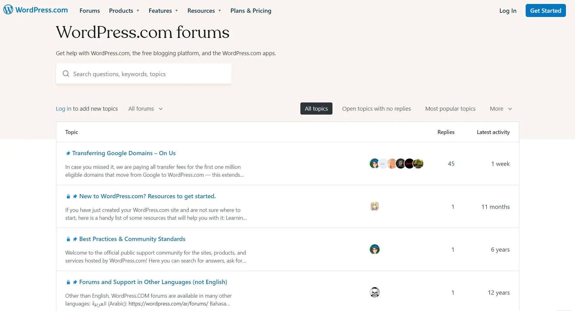 wordpress-community-forum